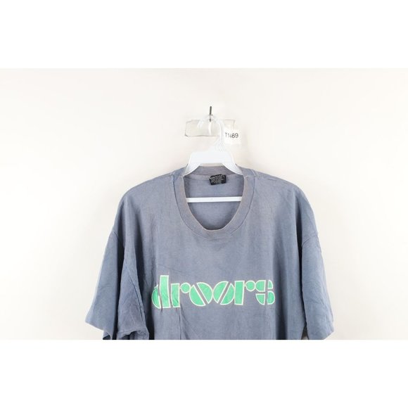 Vintage 90s Droors Skateboard Mens XL Distressed DC Shoes Ken Block T-Shirt USA - Picture 2 of 8